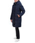 Фото #5 товара Women's Bibbed Water-Resistant Hooded Puffer Coat