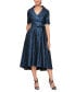 Фото #1 товара Women's Printed Jacquard Collared Dress