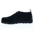 Фото #5 товара Мужская обувь Clarks Desert Trek Gore-Tex GTX черные замшевые кеды и ботинки