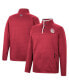 Фото #2 товара Men's Crimson Oklahoma Sooners Rebound Quarter-Snap Jacket