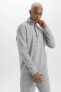 Fit Standart Fit Dik Yaka Sweatshirt A6976ax23au