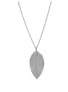Silver necklace with laurel leaf Laurel II.