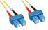 Фото #1 товара InLine fiber optical duplex cable SC/SC 9/125µm OS2 2m