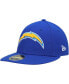 Men's Royal Los Angeles Chargers Logo Omaha Low Profile 59FIFTY Fitted Hat