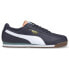 Фото #1 товара Puma Roma Basic Plus Lace Up Mens Blue Sneakers Casual Shoes 36957137