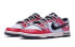 【定制球鞋】 Nike Dunk Low 解构鞋带 樱木花道 热血青春 特殊鞋盒 手绘喷绘 低帮 板鞋 GS 白红 / Кроссовки Nike Dunk Low DH9765-002