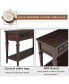 Фото #4 товара Classic Retro Style Console Table With Three Top Drawers And Open Style Bottom Shelf