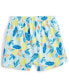 Фото #2 товара Baby Boys Elegant Tropical Floral-Print Shorts, Created for Macy's