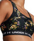 ფოტო #3 პროდუქტის Women's Printed Cross-Back Medium Impact Sports Bra