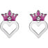 Matching steel earrings Princess E600187RWL.CS
