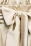 Фото #14 товара Платье из сатина с горловиной халтер ZARA