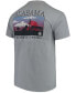 Фото #4 товара Men's Gray Alabama Crimson Tide Comfort Colors Campus Scenery T-shirt