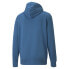 Puma Classics Logo Interest Pullover Hoodie Mens Blue Casual Outerwear 53465348