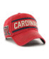 Фото #1 товара Men's Red St. Louis Cardinals Hard Count Clean Up Adjustable Hat