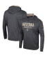 Фото #1 товара Men's Charcoal Arizona Wildcats OHT Military-Inspired Appreciation Long Sleeve Hoodie T-shirt