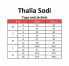Thalia Sodi Women's Foil Hearts Graphic Top Black Silver S