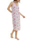 ფოტო #3 პროდუქტის Women's Adaline Floral Tank Sleepshirt