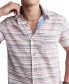 Фото #5 товара Men's Sotaro Striped Short-Sleeve Shirt