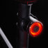 Фото #13 товара Lampka rowerowa tylna LED USB-C czerwone światło sensor STOP czarna