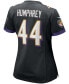 ფოტო #4 პროდუქტის Women's Marlon Humphrey Black Baltimore Ravens Game Jersey