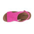 Фото #4 товара Corkys Carley Studded Wedge Womens Pink Casual Sandals 30-5316-BPWC-Q