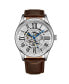 Фото #1 товара Часы Stuhrling Brown Leather 42mm