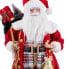Фото #2 товара Новогоднее украшение Разноцветный полистоун Ткань Дед Мороз 27 x 19 x 60 cm