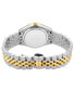 ფოტო #2 პროდუქტის GV2 Women's Naples Two-Tone Stainless Steel and Ion Plating Swiss Quartz Bracelet Watch 34 mm