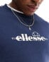 Фото #2 товара ellesse Bettega taped sleeve sweatshirt in navy