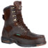 Фото #2 товара Georgia Boots Athens 8 Inch Waterproof Work Mens Brown Work Safety Shoes G9453