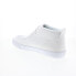 Lugz Strider 2 MSTR2C-1001 Mens White Canvas Lifestyle Sneakers Shoes 6.5