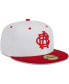 Фото #2 товара Men's White Indianapolis Indians Theme Nights ABCs 59FIFTY Fitted Hat