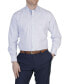 Фото #1 товара Men's Stripe Cotton Stretch Long Sleeve Shirt