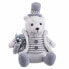 Фото #1 товара Новогоднее украшение Shico Полярный медведь Белый Серый Ткань 10 x 13 x 28 cm