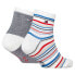 Фото #2 товара TOMMY HILFIGER Stripe Lurex short socks 2 pairs