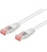 Фото #1 товара Wentronic CAT 6 Patch Cable S/FTP (PiMF) - white - 20 m - Cat6 - S/FTP (S-STP) - RJ-45 - RJ-45