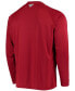 Фото #4 товара Men's PFG Cardinal Arkansas Razorbacks Terminal Tackle Omni-Shade Long Sleeve T-shirt