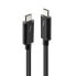 Lindy Thunderbolt 3 Cable 2m - Male - Male - 2 m - Black - 20 Gbit/s - 4096 x 2160 pixels