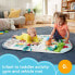 Фото #2 товара Fisher-Price GJD41 Jumbo Adventure Play Mat with Toy, Baby Equipment from Birth