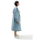 Фото #2 товара Women's Wild Skies Denim Trench