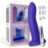 Фото #2 товара Vibrating Color-Changing Dildo Blue to Purple Size M 17 cm