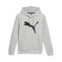 Фото #1 товара Puma Essential Cat Logo Pullover Hoodie Womens Grey Casual Outerwear 68098004