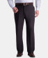 Фото #1 товара Men's Big & Tall Premium Comfort Stretch Classic-Fit Solid Flat Front Dress Pants