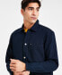 ფოტო #3 პროდუქტის Men's Twill Utility Shirt Jacket