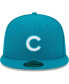 Фото #3 товара Men's Turquoise Chicago Cubs 59FIFTY Fitted Hat