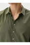 Klasik Gömlek Slim Fit Uzun Kollu Düğmeli