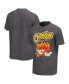 Фото #1 товара Men's Black Distressed Cheetos Flamin' Hot Washed T-shirt