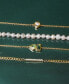 Peridot (3/8 ct. t.w.) & Green Tourmaline (1/3 ct. t.w.) Link Bracelet in Gold Vermeil, Created for Macy's