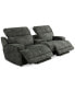 Фото #3 товара Sebaston 3-Pc. Fabric Sofa with 2 Power Motion Recliners and 1 USB Console, Created for Macy's