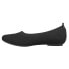 Фото #3 товара VANELi Suvi Slip On Ballet Womens Black Flats Casual 311824